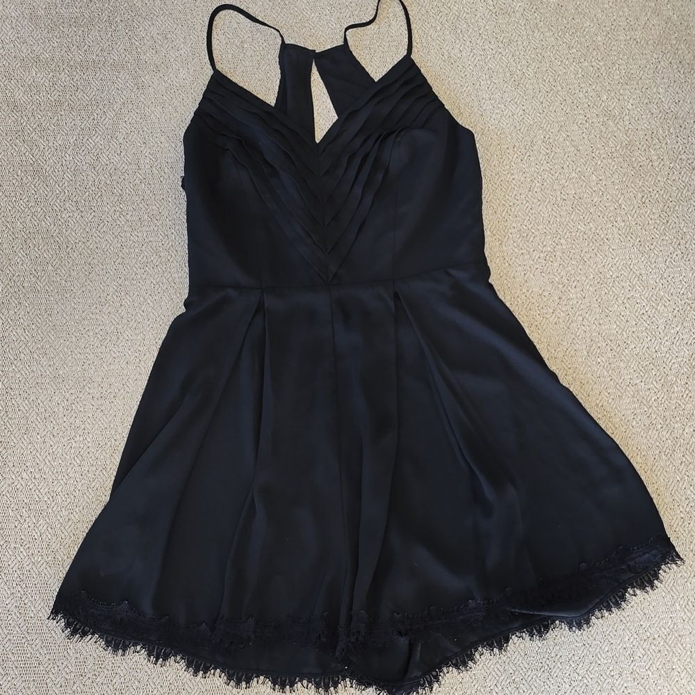 BCBGeneration Black Romper - Size 4